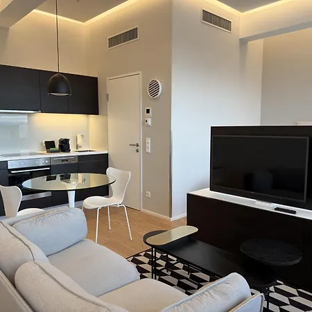 Apartment Skyline View Luxury Loft Near Center
