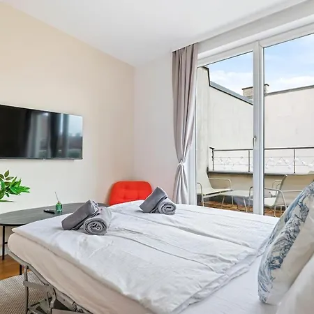 Modern Near Center - Rooftop Terrace Apartment Vienna
