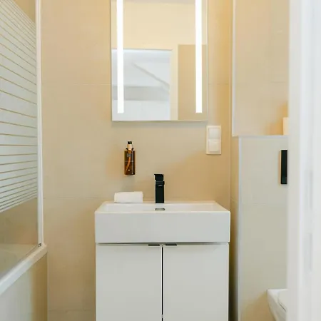 Modern 3br Perfect For 4-6 Metro Close To Naschmarkt Apartmán Vídeň
